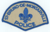 CANADA,QUEBEC,ST BRUNO DE MONTARVILLE POLICE 1